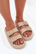 Sandał Klapki Model Vinceza 76056 Beige - Step in style