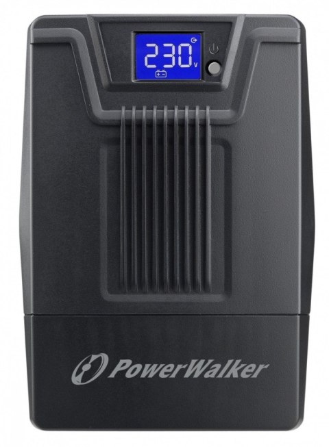 Zasilacz awaryjny UPS POWERWALKER LINE-INTERACTIVE 800VA SCL 2X PL 230V, RJ11/45 IN/OUT, USB, LCD