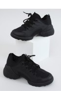 BUTY SPORTOWE CZARNE LA126P BLACK - Inello