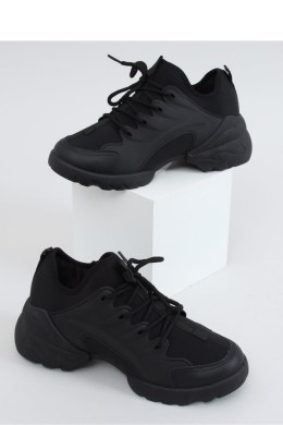 BUTY SPORTOWE CZARNE LA126P BLACK - Inello