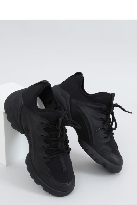 BUTY SPORTOWE CZARNE LA126P BLACK - Inello BUTY SPORTOWE CZARNE LA126P BLACK - Inello