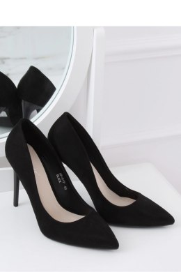 CZÓŁENKA NA SZPILCE CZARNE NF-51P BLACK - Inello