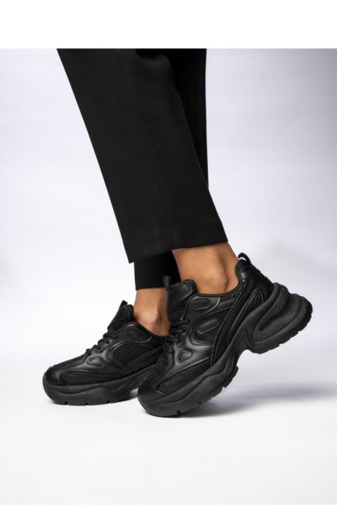 Damskie Sneakersy ASTORIA BLACK - Inello Damskie Sneakersy ASTORIA BLACK - Inello