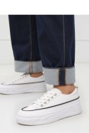 Damskie Sneakersy PLATFORMIA ? White - Inello
