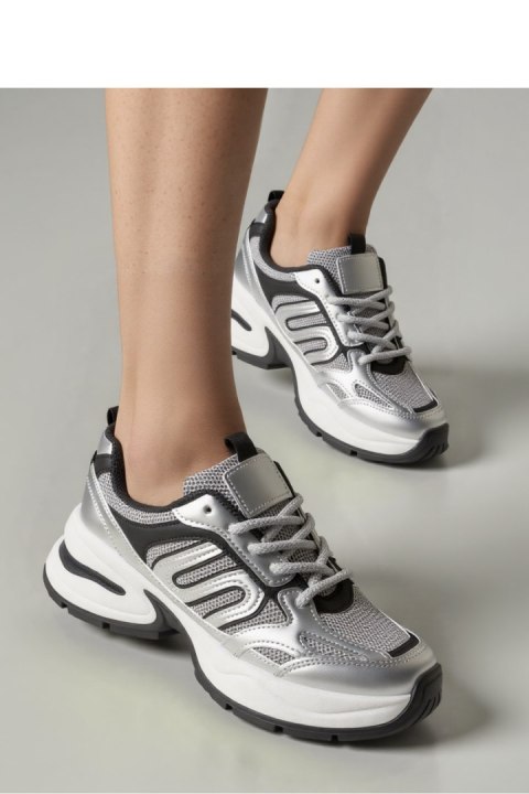 Damskie Sneakersy YNOVA SILVER - Inello Damskie Sneakersy YNOVA SILVER - Inello