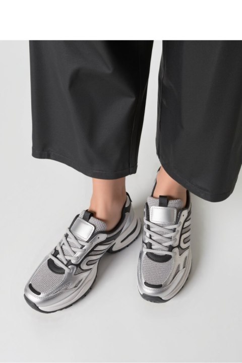 Damskie Sneakersy YNOVA SILVER - Inello Damskie Sneakersy YNOVA SILVER - Inello