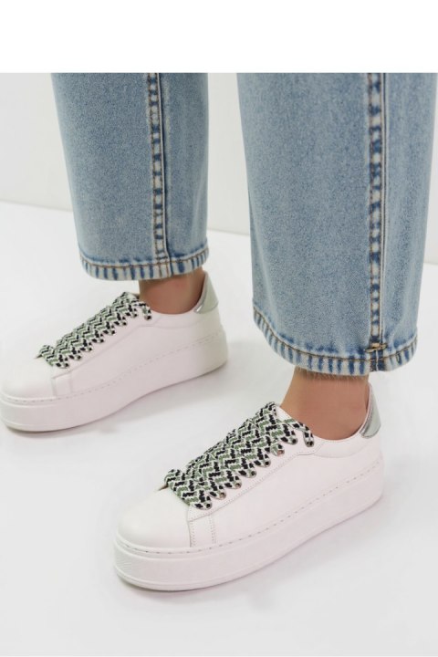 Damskie Sneakersy ZARAX ? White - Inello Damskie Sneakersy ZARAX ? White - Inello