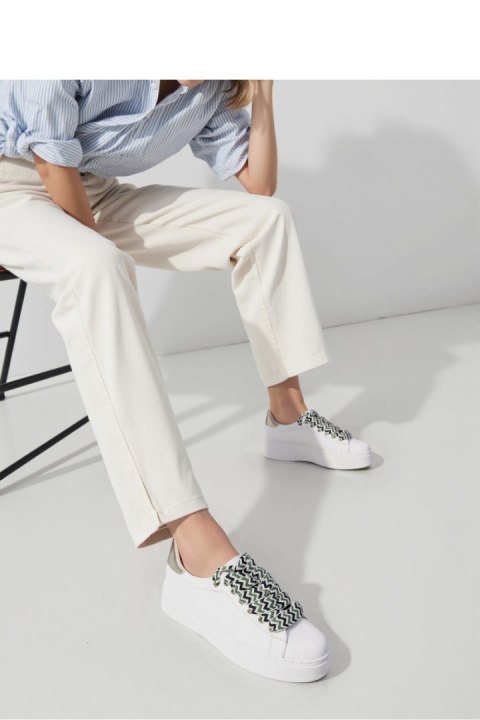 Damskie Sneakersy ZARAX ? White - Inello Damskie Sneakersy ZARAX ? White - Inello