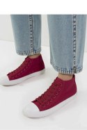 Damskie Trampki LIVIO WINE RED - Inello