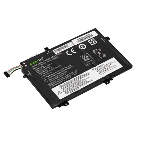 Bateria L17L3P52 11,1V 4100mAh do Lenovo ThinkPad L480 L580 L14 Green Cell Bateria L17L3P52 11,1V 4100mAh do Lenovo ThinkPad L480 L580 L14 Green Cell