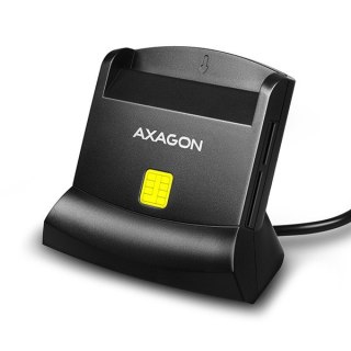 CRE-SM2 Czytnik kart identyfikacyjnych & SD/microSD/SIM USB AXAGON