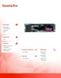 Dysk SSD Exceria Pro 2TB NVMe 2280 Kioxia