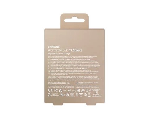 Dysk SSD T7 Shield 1TB USB 3.2, beżowy Samsung