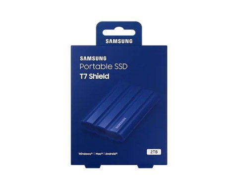 Dysk SSD T7 Shield 2TB USB 3.2, niebieski Samsung