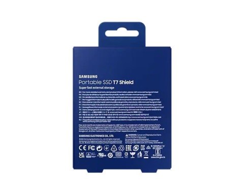 Dysk SSD T7 Shield 2TB USB 3.2, niebieski Samsung