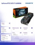 Karta graficzna GeForce RTX 5070 Ti GAMING OC 16G 256BIT GDDR7 3DP/HDMI Gigabyte