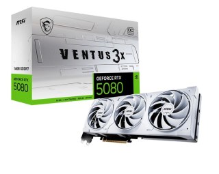 Karta graficzna GeForce RTX 5080 VENTUS 3X OC WHITE 16G GDDR7 256bit MSI