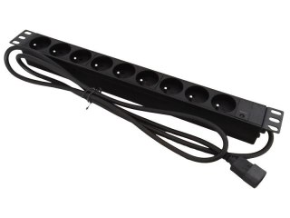 Listwa zasilająca 19" 9xCEE 7/5 wtyk C20 ALANTEC