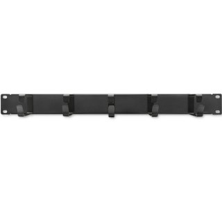 Organizer kabli do szaf RACK 19" | 1U Qoltec