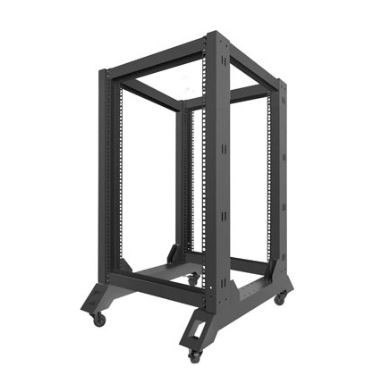 Stojak Open Rack 18U 600x800mm czarny Lanberg
