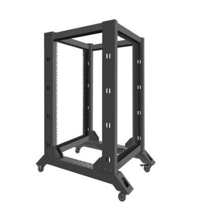 Stojak Open Rack 18U 600x800mm czarny Lanberg
