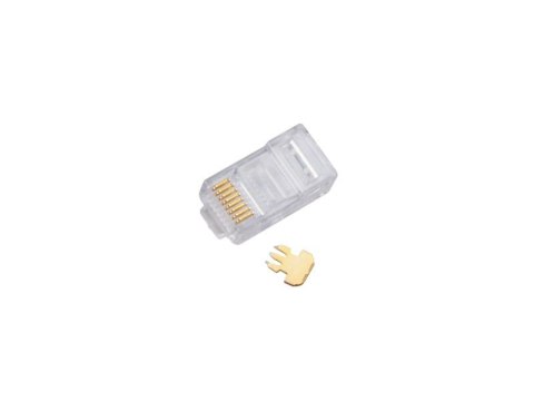 Wtyk przelotowy RJ45 UTP kat.5e (op. 100 szt) ALANTEC Wtyk przelotowy RJ45 UTP kat.5e (op. 100 szt) ALANTEC