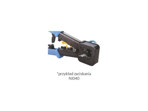 Wtyk przelotowy RJ45 UTP kat.5e (op. 100 szt) ALANTEC Wtyk przelotowy RJ45 UTP kat.5e (op. 100 szt) ALANTEC