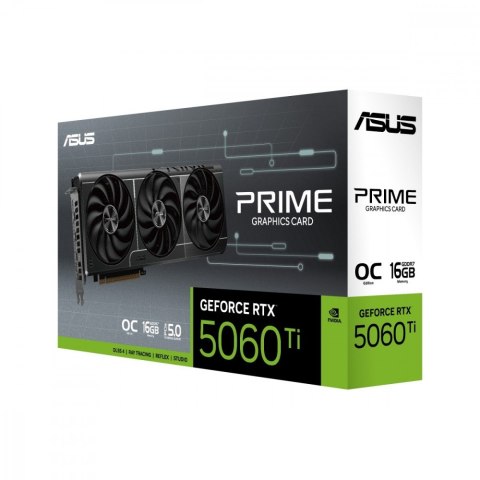 Karta graficzna GeForce RTX 5060 Ti Prime OC 16GB GDDR7 128BIT 3DP/HDMI Asus Karta graficzna GeForce RTX 5060 Ti Prime OC 16GB GDDR7 128BIT 3DP/HDMI Asus