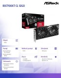 Karta graficzna Radeon RX 7700 XT CHALLENGER OC 12G GDDR6 192bit ASRock