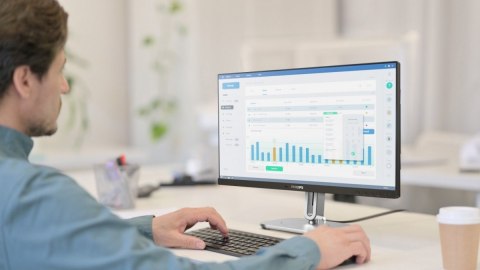 Monitor 23.8 cala 24B2G5200 IPS 100Hz HDMI DP Pivot Głośniki Philips Monitor 23.8 cala 24B2G5200 IPS 100Hz HDMI DP Pivot Głośniki Philips