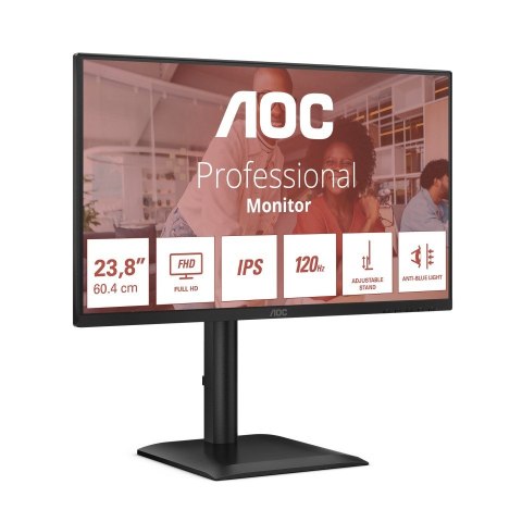 Monitor 24E4U 23.8 cala IPS 120Hz HDMI DP VGA Pivot GĹoĹniki