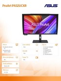 Monitor 32 cale PA32UCXR 4K PRO ART Asus