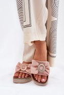Sandał Klapki Model Lenela M535 Pink - Step in style
