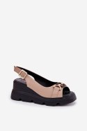 Sandały Model Artiker 56C2209 Beige - Step in style