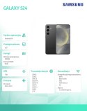 Smartfon GALAXY S24 5G 8/256GB Enterprise Edition Czarny Samsung