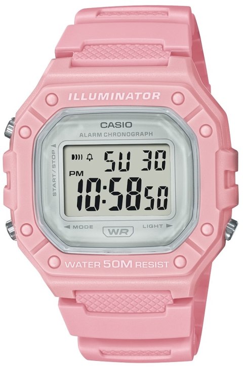 Zegarek Damski CASIO W-218HC-4AVDF + BOX Zegarek Damski CASIO W-218HC-4AVDF + BOX