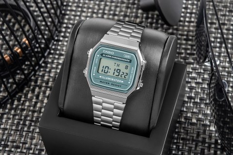 Zegarek Męski CASIO VINTAGE A168WA-3AYDF + BOX Zegarek Męski CASIO VINTAGE A168WA-3AYDF + BOX