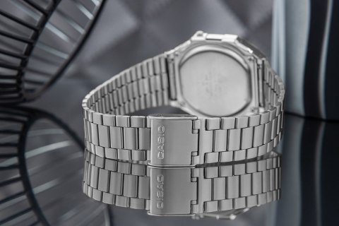 Zegarek Męski CASIO VINTAGE A168WA-5AYDF + BOX Zegarek Męski CASIO VINTAGE A168WA-5AYDF + BOX