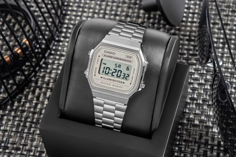 Zegarek Męski CASIO VINTAGE A168WA-8AYDF + BOX Zegarek Męski CASIO VINTAGE A168WA-8AYDF + BOX