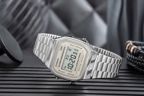Zegarek Męski CASIO VINTAGE A168WA-8AYDF + BOX Zegarek Męski CASIO VINTAGE A168WA-8AYDF + BOX
