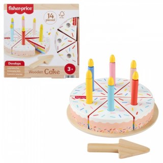 Drewniany tort Fisher Price