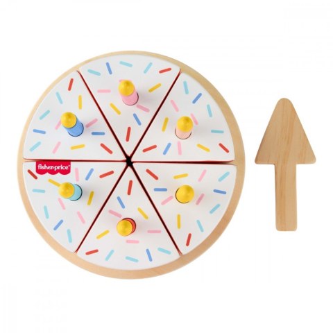 Drewniany tort Fisher Price