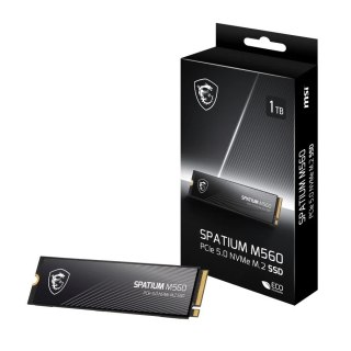 Dysk SSD SPATIUM M560 1TB M.2 PCIe 5.0 10200/8400MB/s MSI
