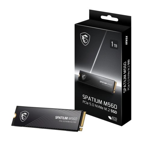 Dysk SSD SPATIUM M560 1TB M.2 PCIe 5.0 10200/8400MB/s MSI