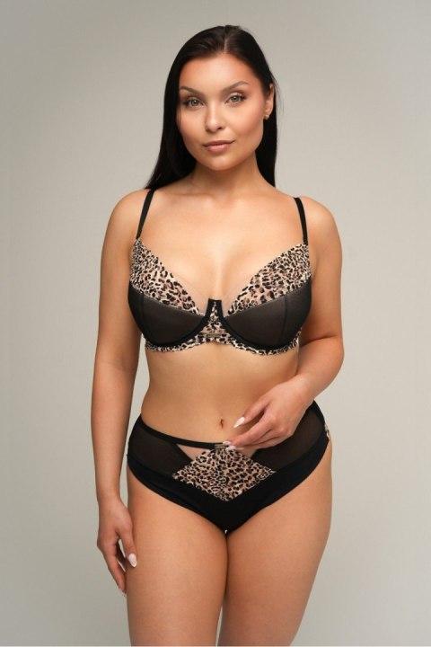 Biustonosz push up Biustonosz Push-up Model 2208 Panterka - Ava Biustonosz push up Biustonosz Push-up Model 2208 Panterka - Ava