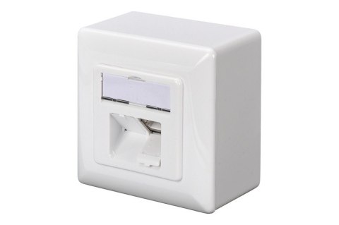 Gniazdo natynkowe kat.5e 2xRJ45 ekranowane Digitus