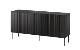 Komoda ISLA 150,5x40x75 czarny mat