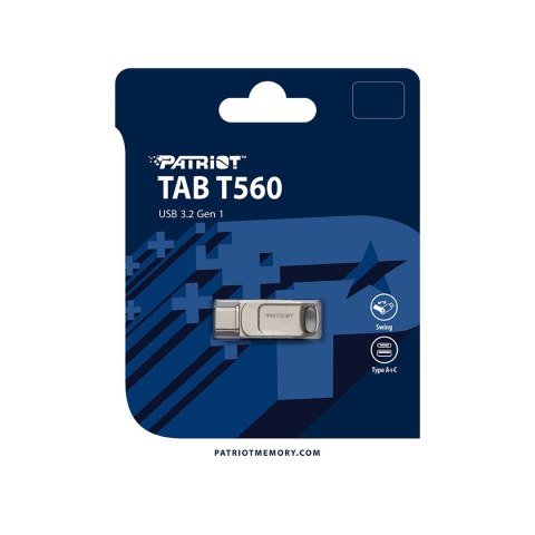 Patriot FLASHDRIVE Tab T560 64GB Dual USB 120MB/s Patriot FLASHDRIVE Tab T560 64GB Dual USB 120MB/s