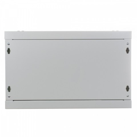 Szafa wisząca jednosekcyjna 19" 6U 368/600/450mm, drzwi szklane, szara (RAL 7035) Digitus