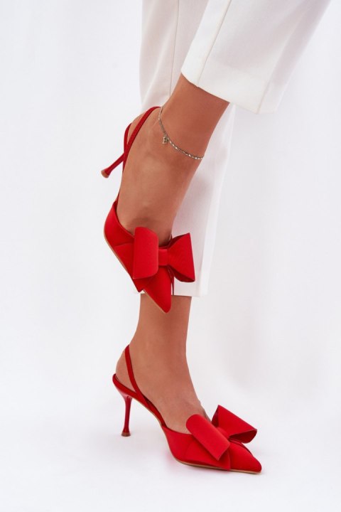 Szpilki Model Eklevia UC-158 Red - Step in style Szpilki Model Eklevia UC-158 Red - Step in style